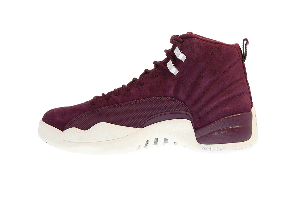 Air Jordan 12 Bordeaux Official Photos 2