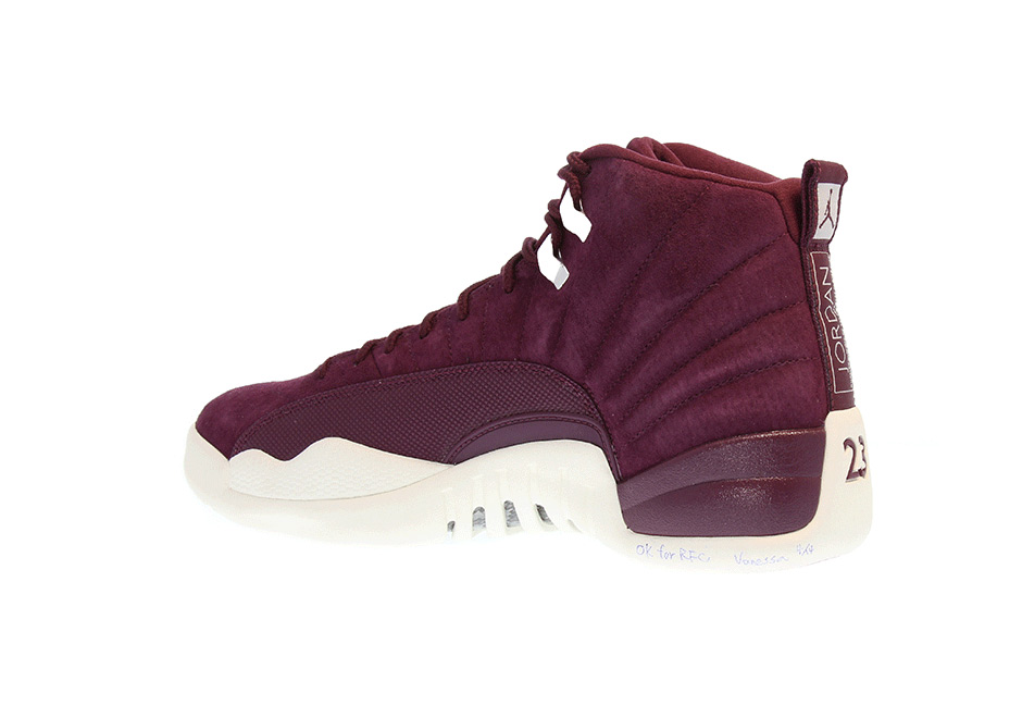 Air Jordan 12 Bordeaux Official Photos 6