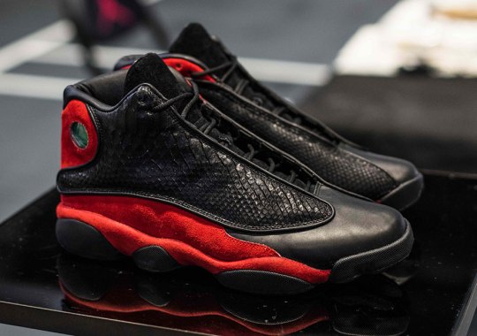 Jordan Brand Taps The Shoe Surgeon To Reconstruct The Air Jordan 13 “Bred”