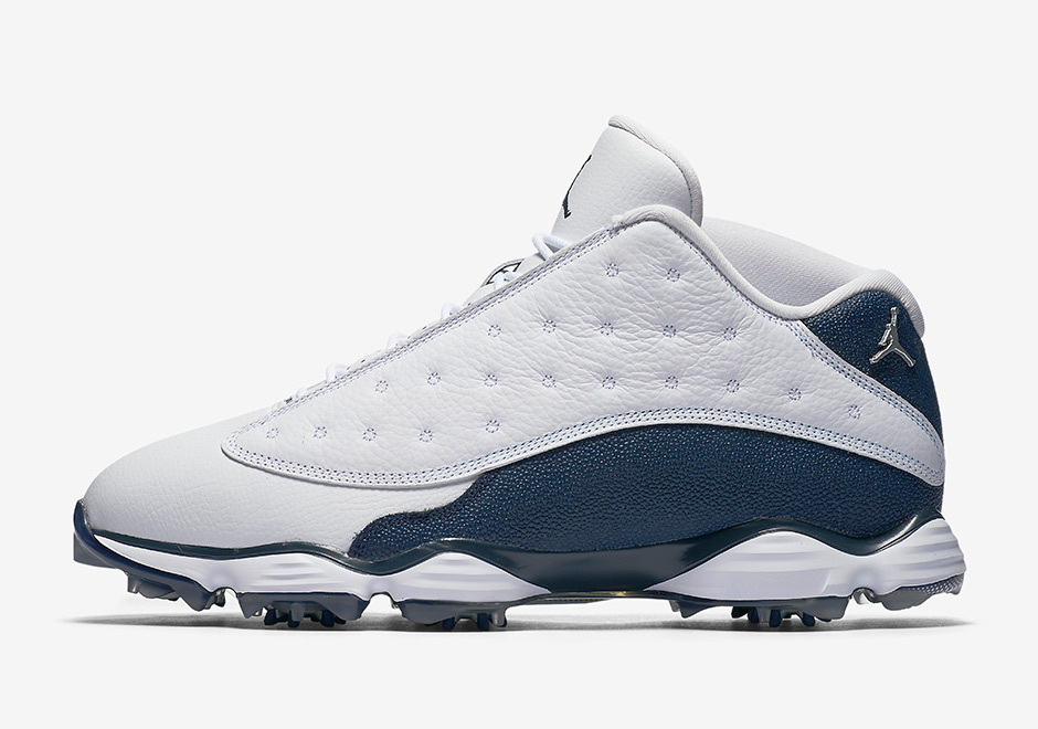 Air Jordan 13 Low Golf White Navy 02