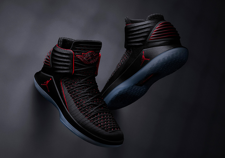 Air Jordan 32 Black Red Aa1253 001 2