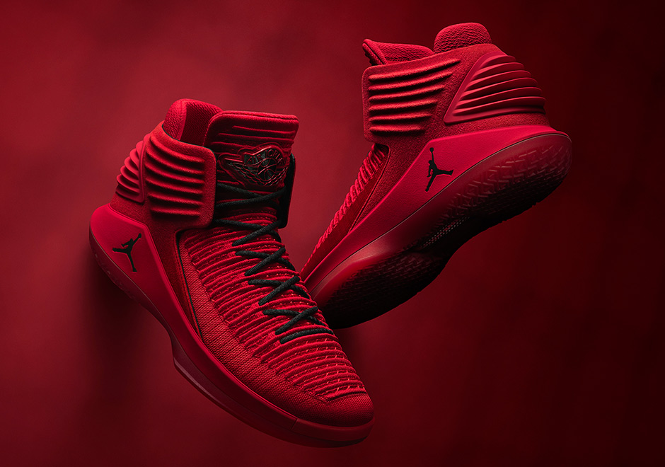 Air Jordan 32 Red Suede Bellissimo