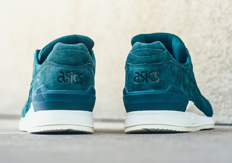 Asics Gel Respector Teal White 5