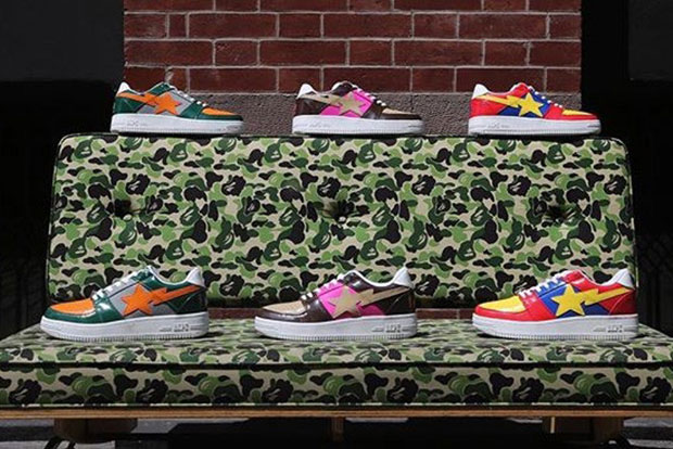 BAPE Is Bringing Back OG Colorways Of The Bapesta