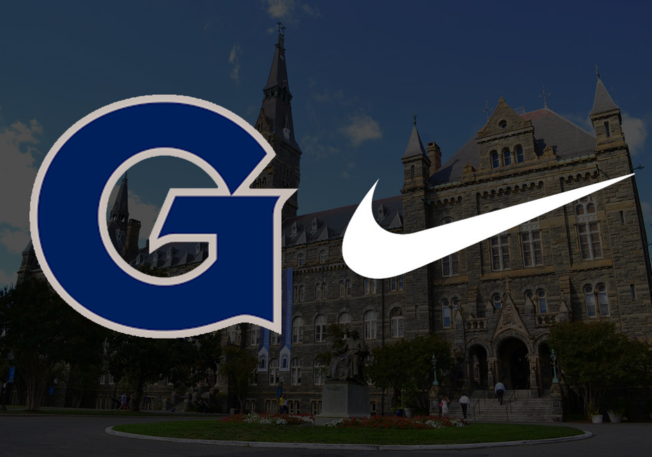 Georgetown University New Nike Deal