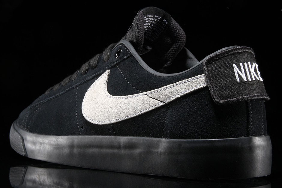 Grant Taylor Nike Sb Blazer Low Black White 943849 010 05