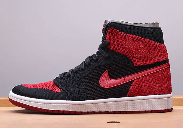 Jordan 1 Banned Flyknit Detailed Look 02