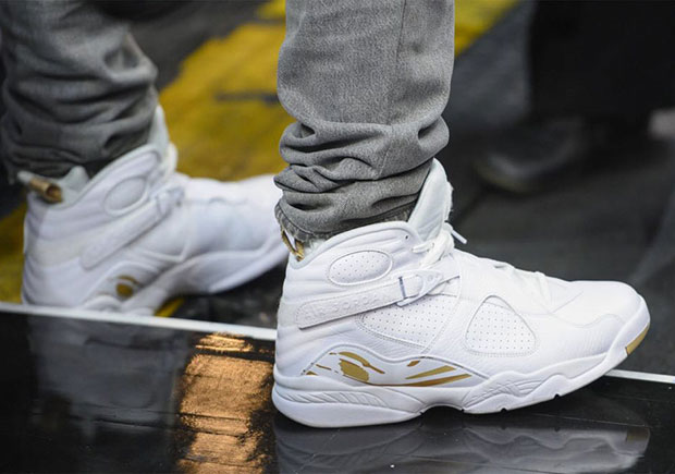 Jordan 8 Ovo White January 2018