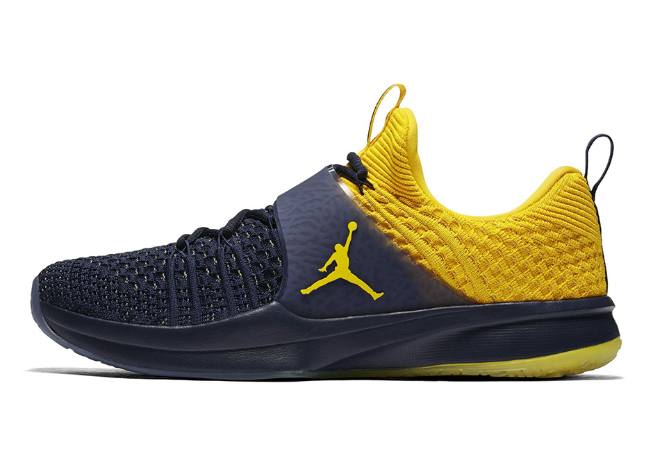 Jordan Trainer 2 Flyknit Michigan 4