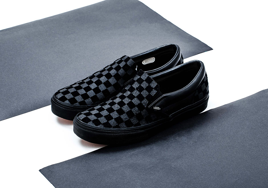 N Hoolywood Vans Slip On Checkerboard 2