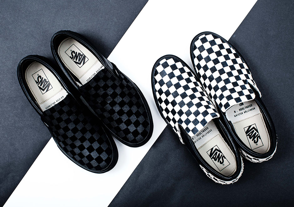 N Hoolywood Vans Slip On Checkerboard 7