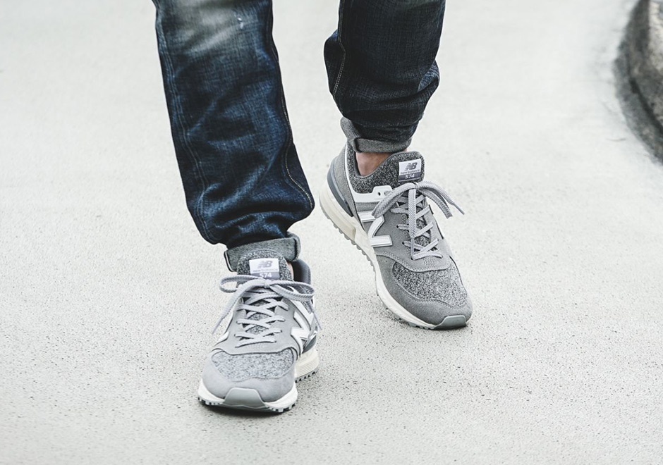 New Balance 574 Sport Grey Suede Release Reminder 2