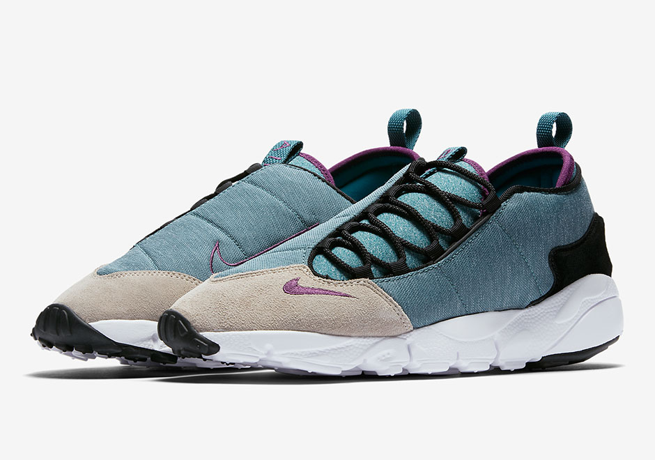 Nike Air Footscape Motion Iced Jade Night Purple Cobblestone 1