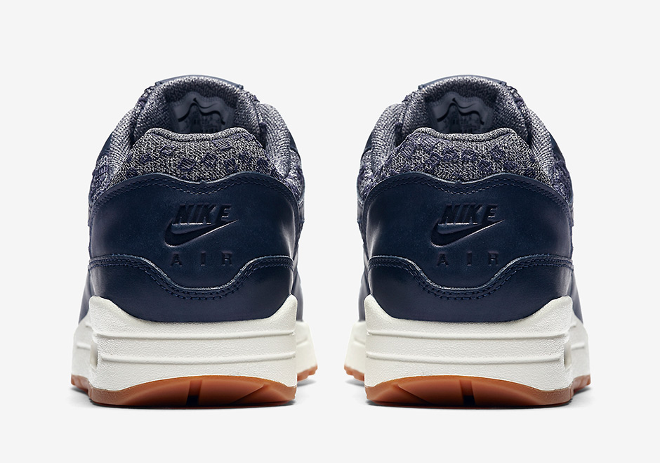 Nike Air Max 1 Premium Navy Gum 454746 403 05