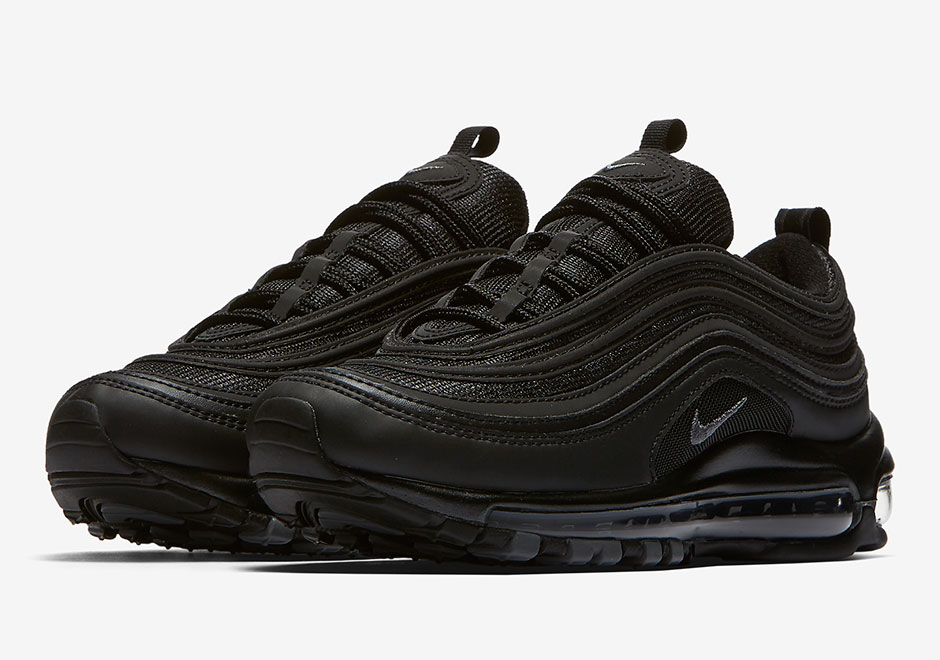 Nike Air Max 97 Triple Black Detailed Images 921733 00101