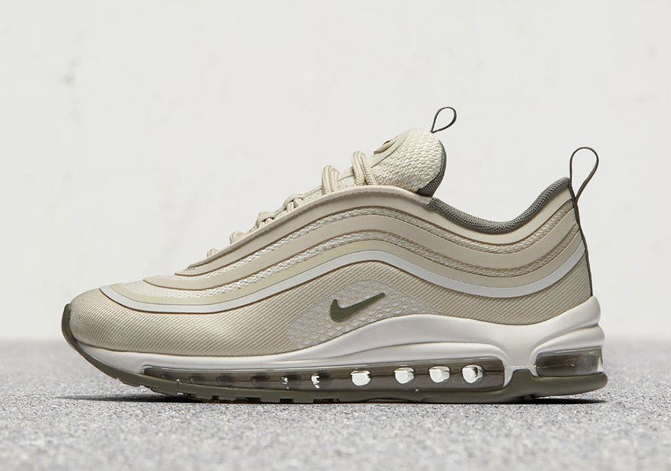 The Nike Air Max 97 Ultra '17 "Ivory" And "Triple Black" Release Next Week