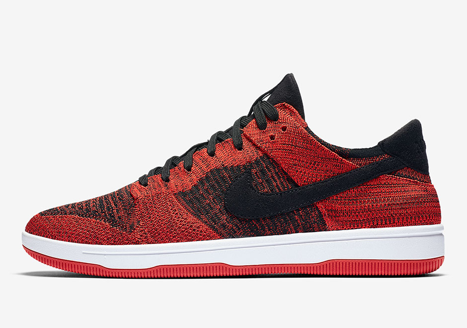 Nike Dunk Low Flyknit Red Black 917746 004 01