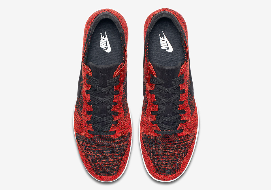 Nike Dunk Low Flyknit Red Black 917746 004 04