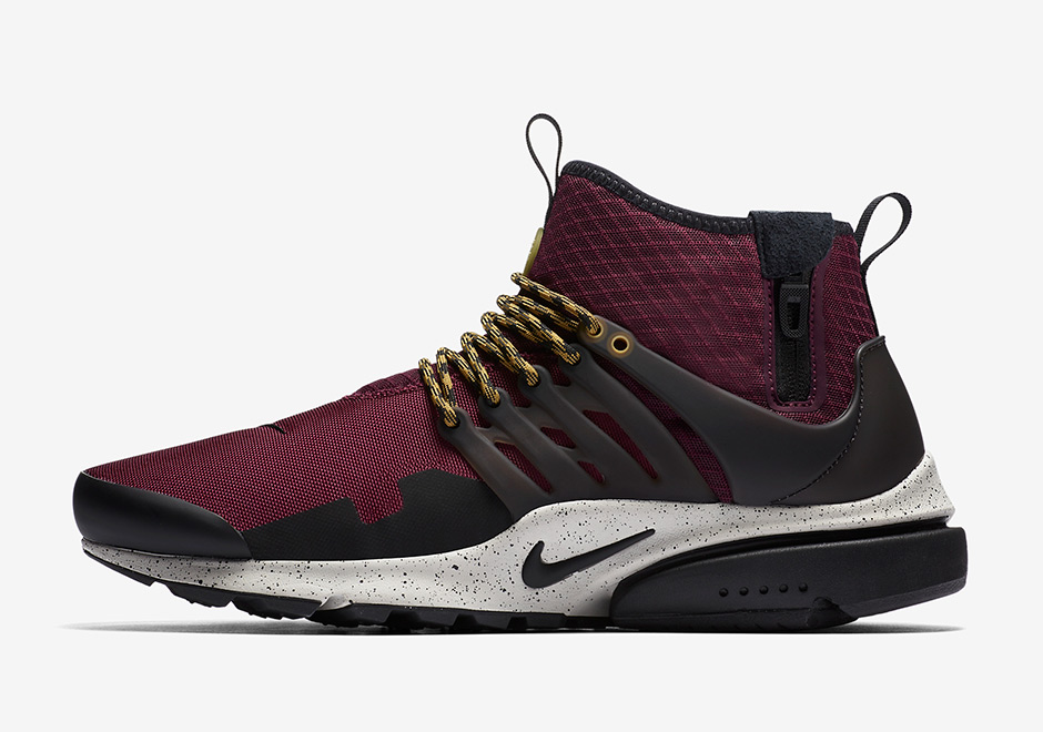 Nike Presto Mid Utility Bugundy Black 859524 600 02