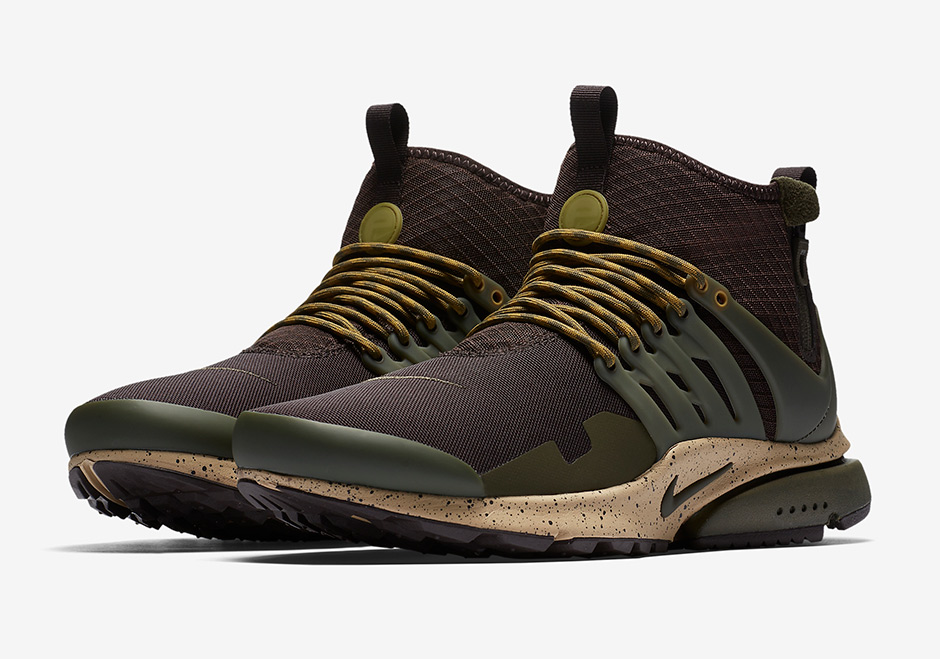 Nike Presto Mid Utility Olive Khaki 859524 200 01