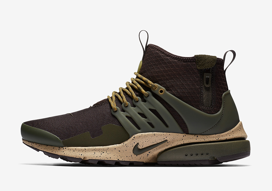 Nike Presto Mid Utility Olive Khaki 859524 200 02