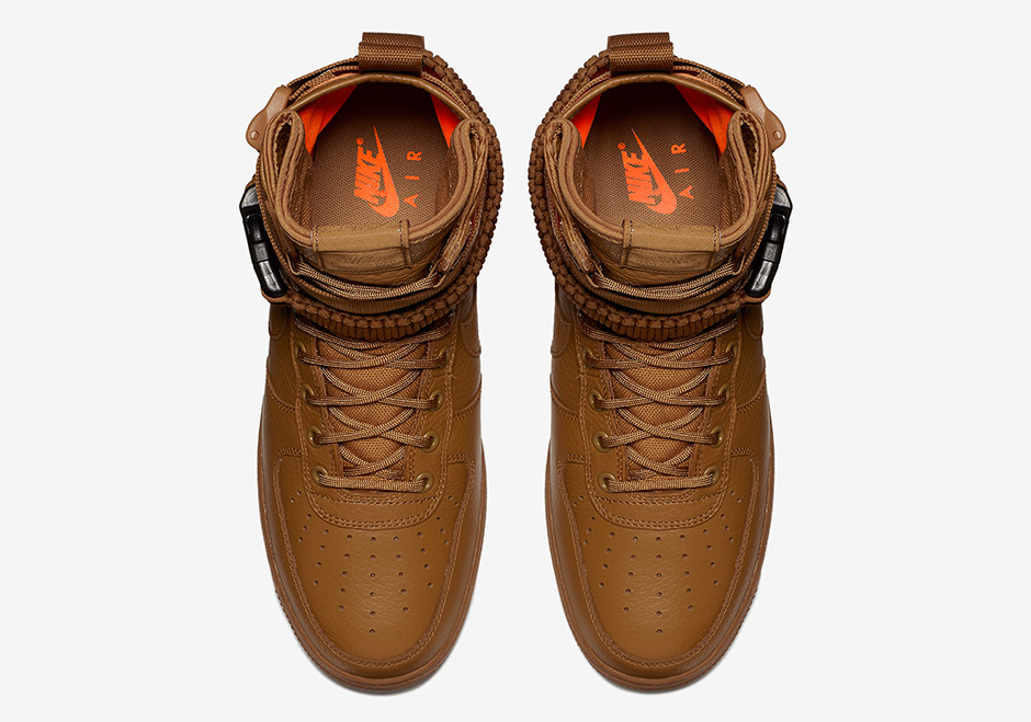 Nike Sf Af1 High Desert Ochre Total Orange 04