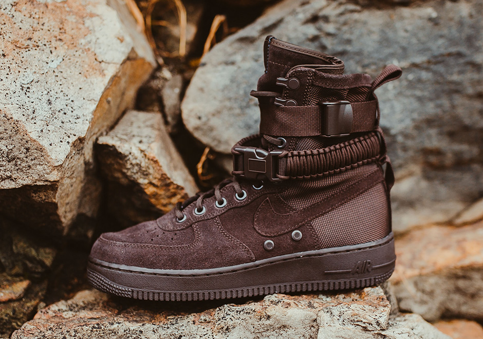 Nike Sf Af1 High Velvet Brown Available 2