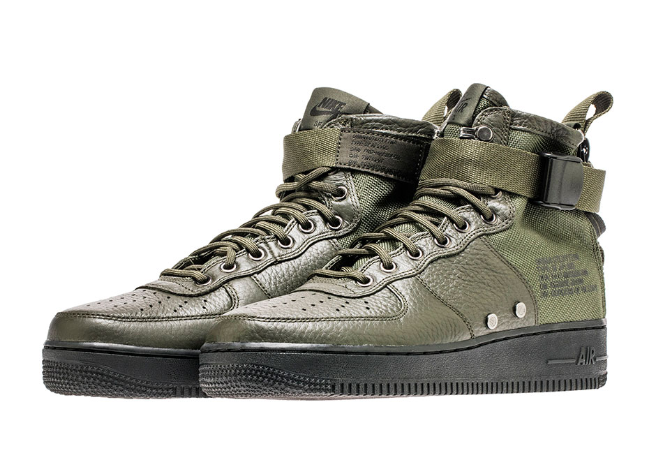 Nike SF-AF1 Mid "Sequoia" Releases This Week