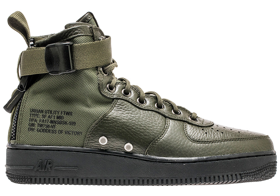 Nike Sf Af1 Mid Sequoia Green 917753 300 01