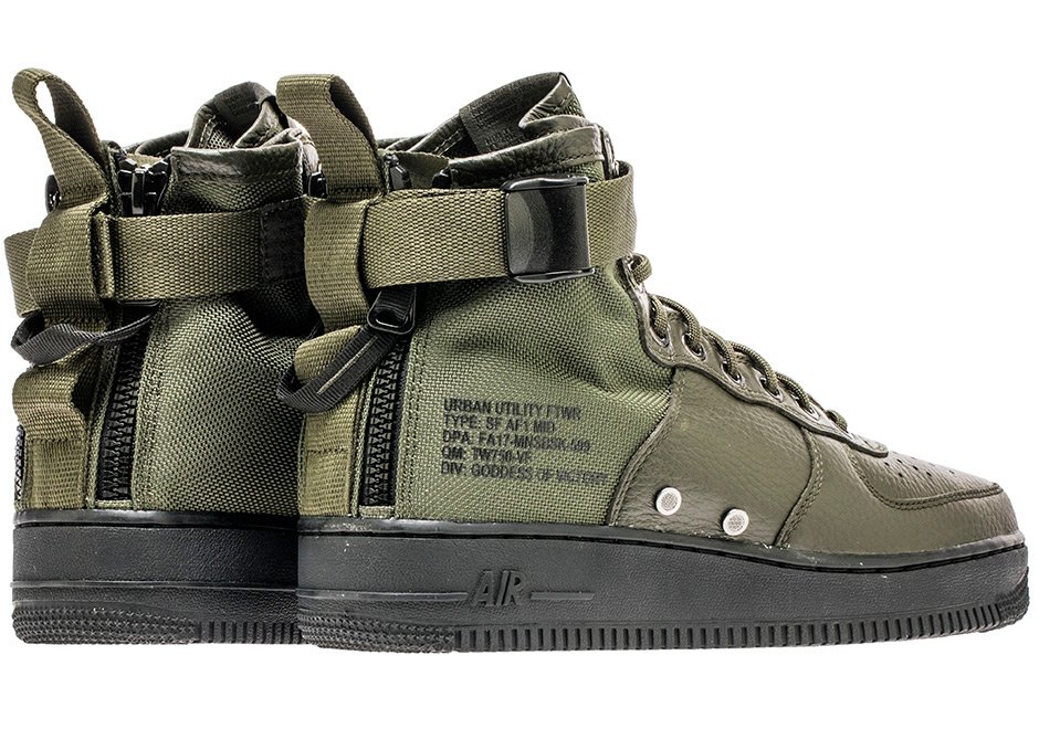 Nike Sf Af1 Mid Sequoia Green 917753 300 02