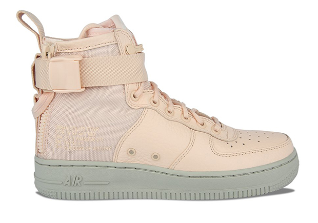 Nike Sf Af1 Mid Wmns Orange Quartz 1