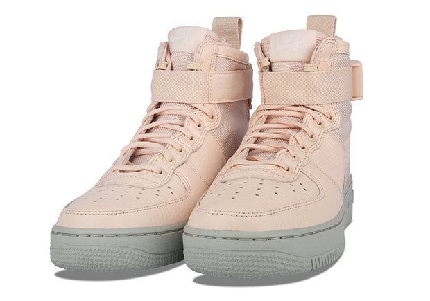 Nike Sf Af1 Mid Wmns Orange Quartz 2