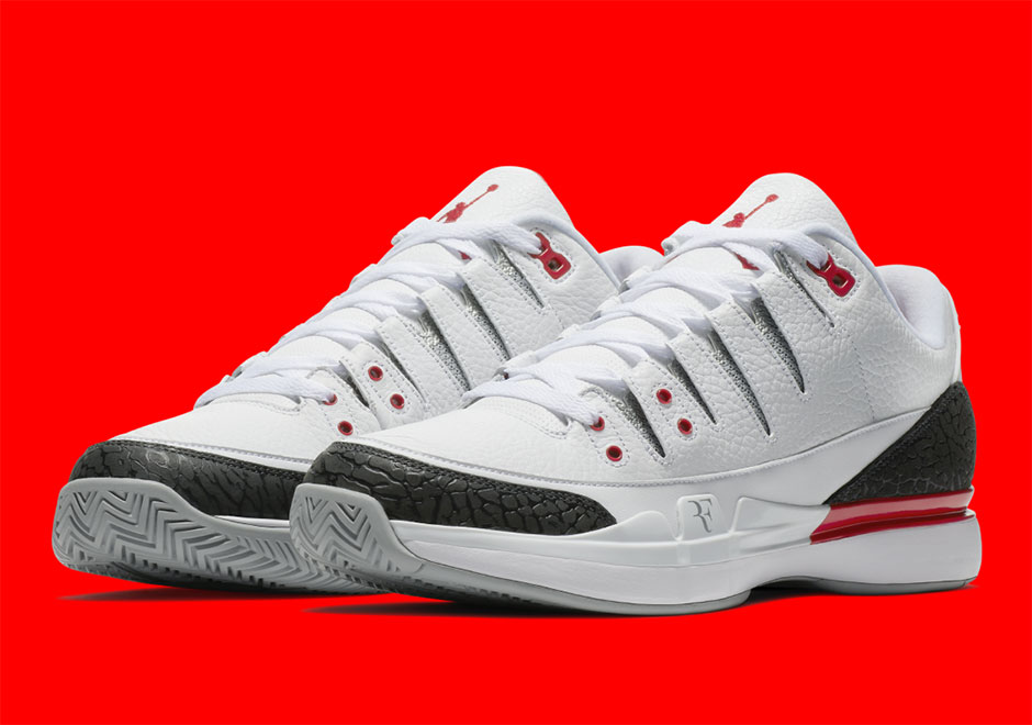 Nike Zoom Vapor Tour Aj3 Fire Red 2