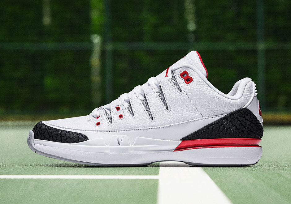 Nike Zoom Vapor Tour Aj3 Fire Red 3