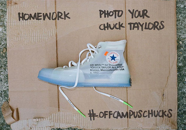 Virgil Abloh's OFF WHITE And Converse Launch Custom Design Contest On Instagram