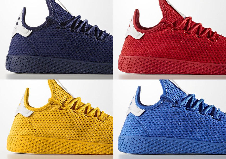 Pharrell x adidas Tennis Hu Solid Pack Drops In September