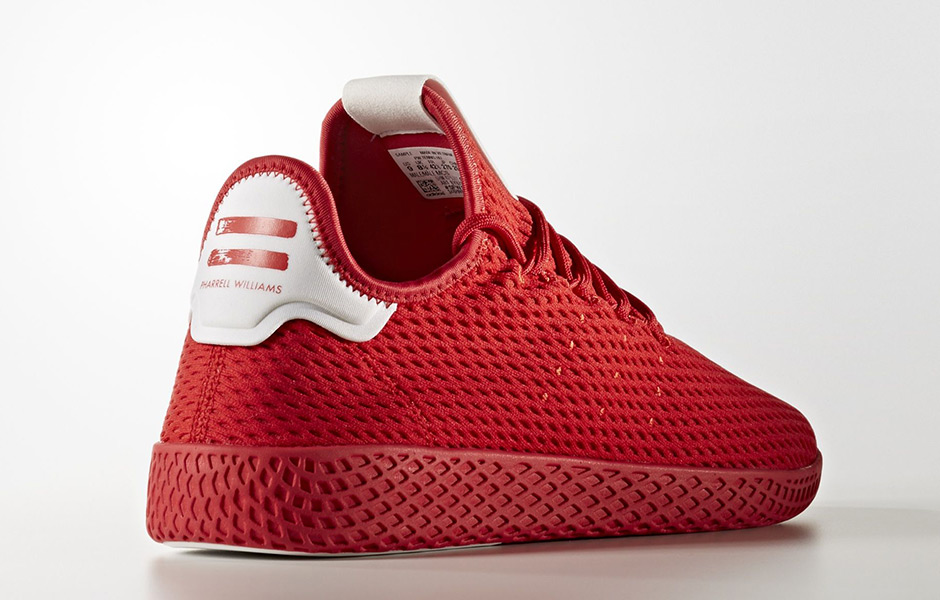 Pharrell Adidas Tennis Hu Solids Pack Scarlet By8720 2