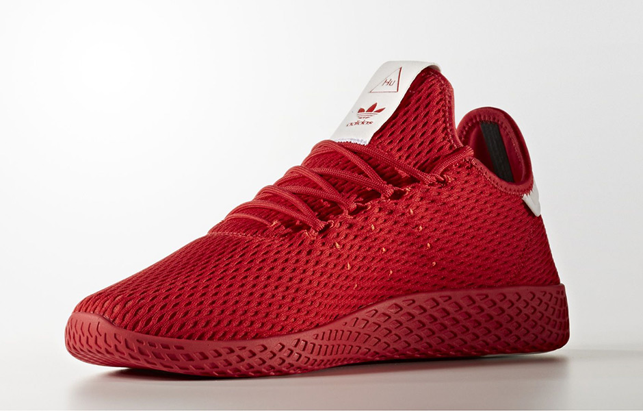 Pharrell Adidas Tennis Hu Solids Pack Scarlet By8720 3