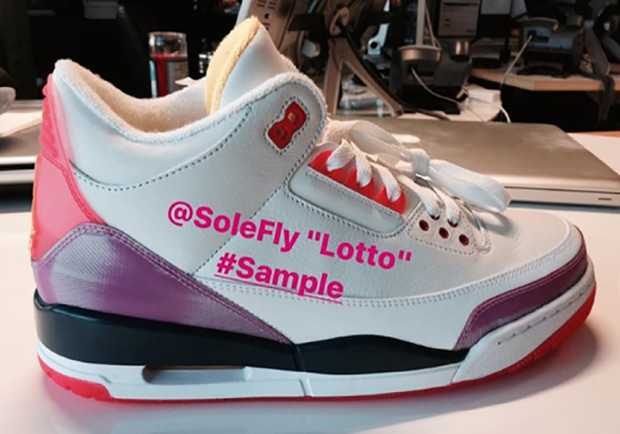 Solefly Air Jordan 3 Lotto Samples 02