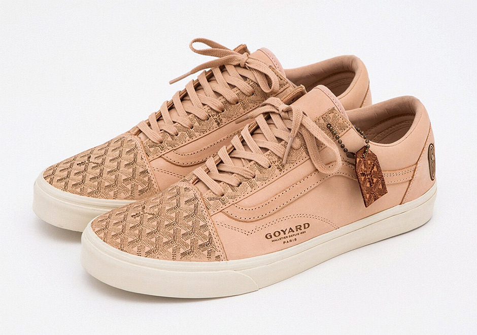 Upscale Vandal Teams With Engraved Forces To Release Goyard-Inspired "Vandal Vans"