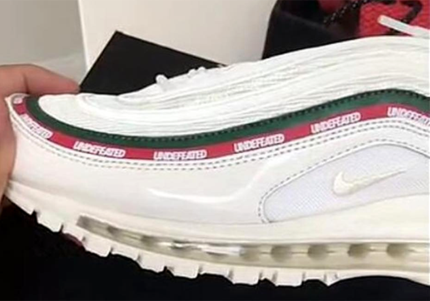 White Undefeated Nike Air Max 97 Collab 1