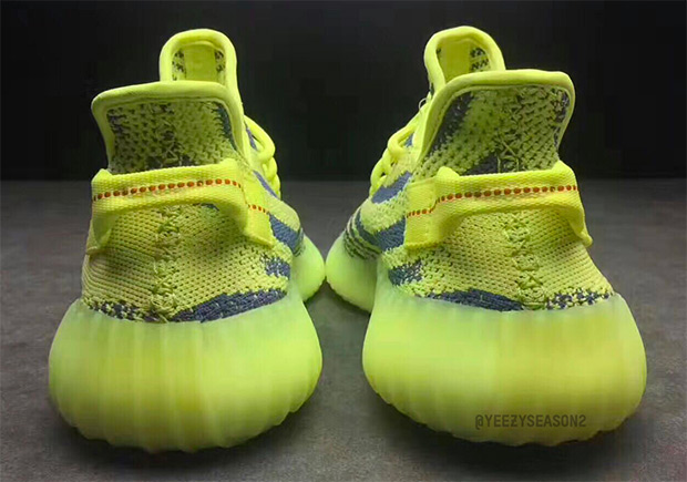 Yeezy Boost 350 V2 Semi Frozen Yellow Shoes 4