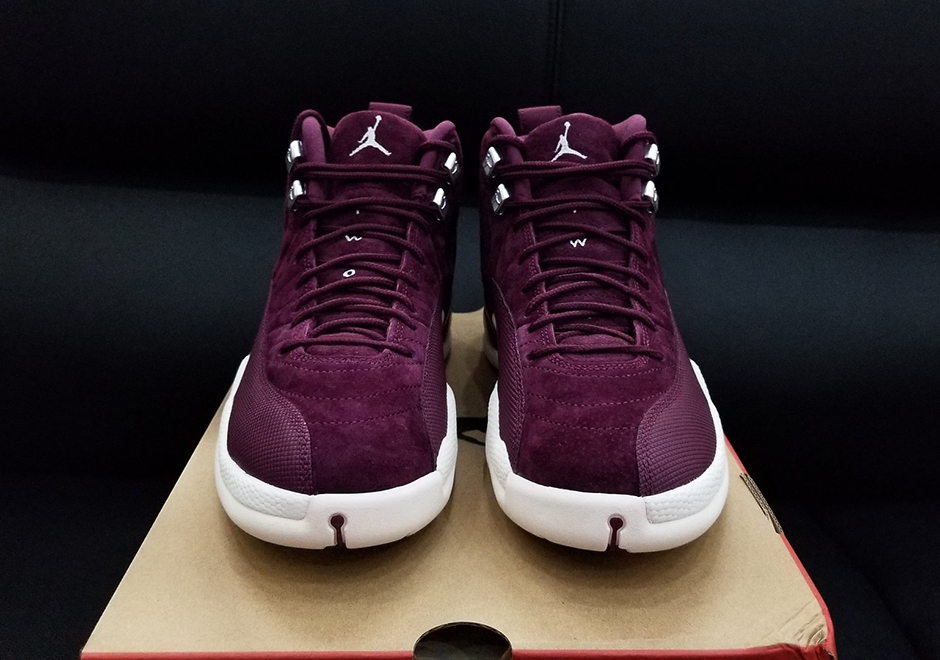 Air Jordan 12 Bordeaux Men 130690 617 2