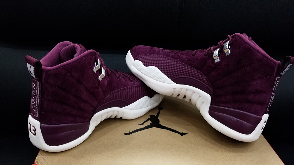 Air Jordan 12 Bordeaux Men 130690 617 4