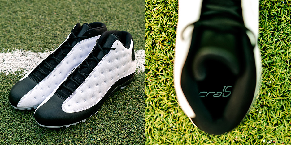 Air Jordan 13 Cleats Michael Crabtree