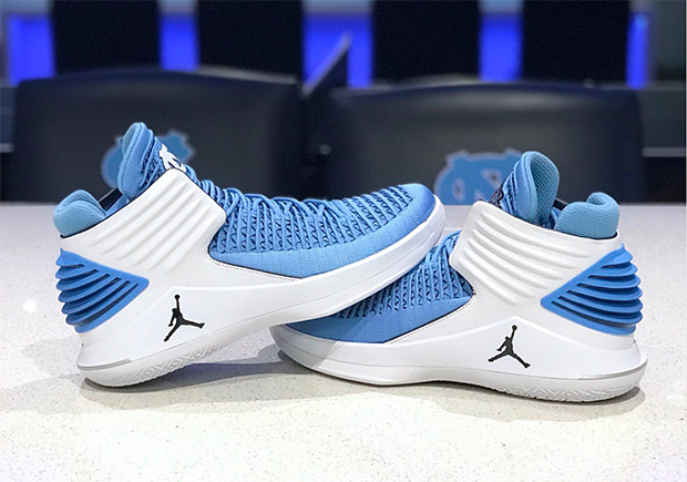 UNC Tar Heels Reveal Air Jordan 32 Player Exclusives