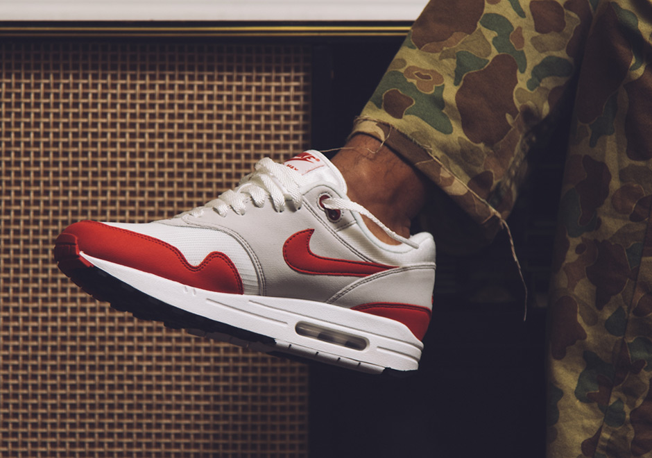 Air Max 1 Anniversary White Red Restock Info 1