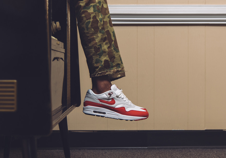 Air Max 1 Anniversary White Red Restock Info 5