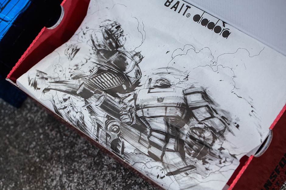 Bait Diadora Transformers Packaging 2