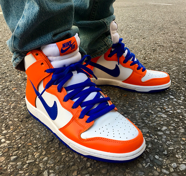 Danny Supa Nike Sb Dunk High Orange Blue 1